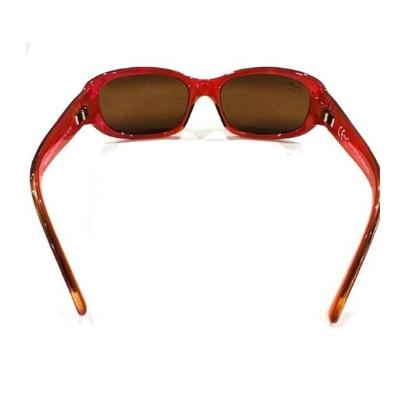 EUC Maui Jim MJ219 Punchbowl Brown-Pink Tortoise Sunglasses w/case - Picture 6 of 8